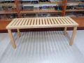  Artek 153A ritilpenkki, koivua / Artek 153A birch bench - Nro 6946